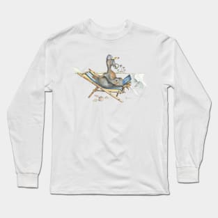 Dodo in his office Long Sleeve T-Shirt